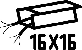канал  16х16