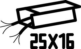 канал  25х16