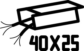 канал  40х25