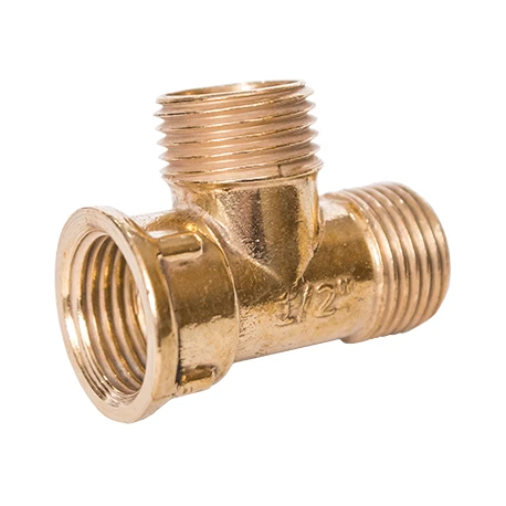 Латунь Трійник  1/2" п/п/м   (10шт/уп)