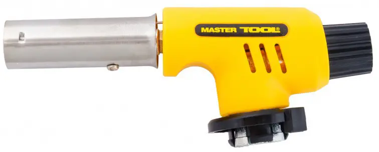 Master Tool 44-5009 Пальник з п'єзопідпалом "Комета" д/газ.балона 1300°С