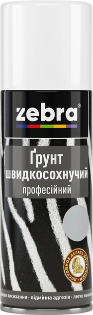 Zebra Грунт К1 для пластику акриловий професійний 400ml