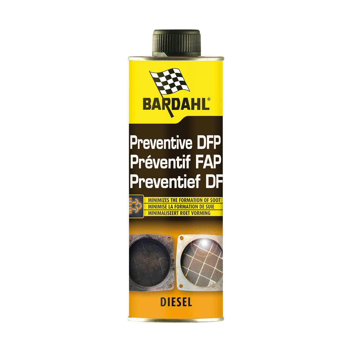 BARDAHL 3612 Preventive DPF 300 мл. присадка-очисник фільтра сажі
