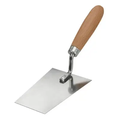 MAGtools Кельма нерж. 160мм (вузька) дерев'яна ручка (Арт.3126)