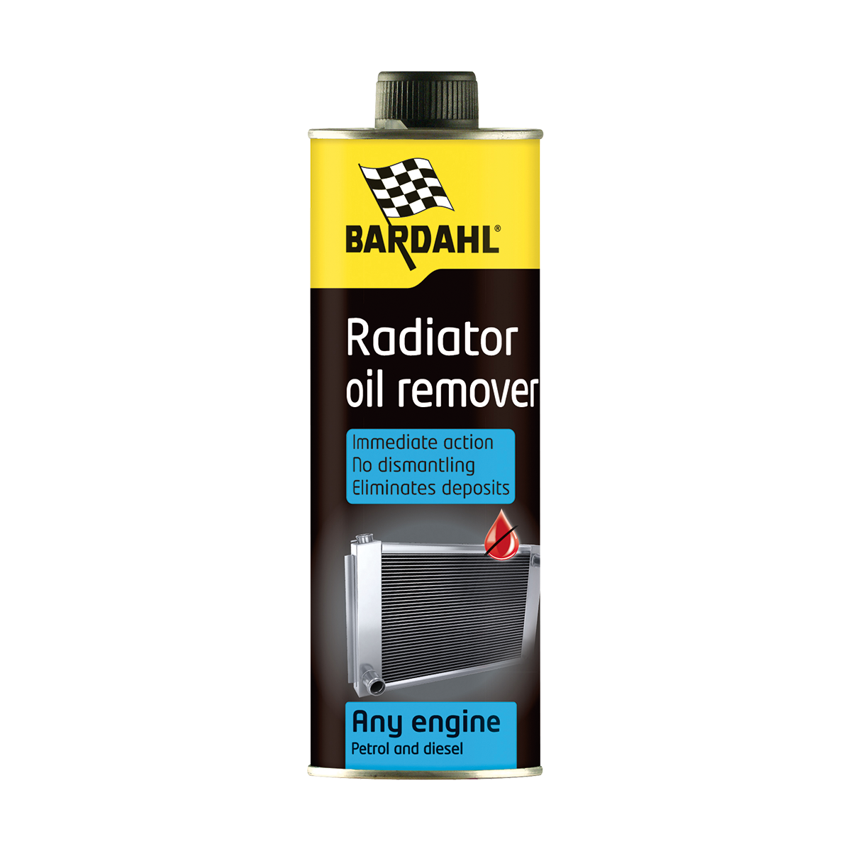BARDAHL 4020 RADIATOR OIL REMOVER присадка очисник-знежирювач радіатора