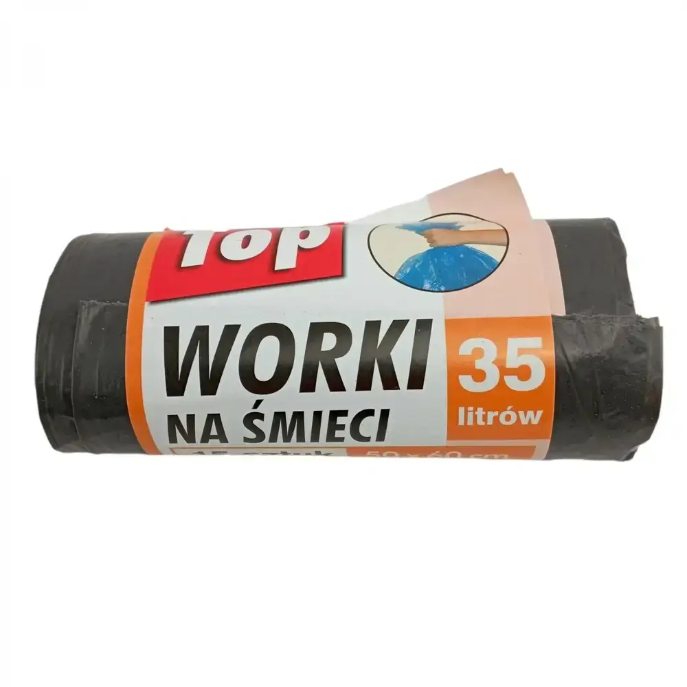 Пакети для сміття "TOP"  (35л) 15шт