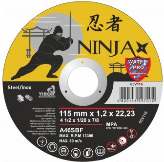 NINJA Диск метал 115/1,2