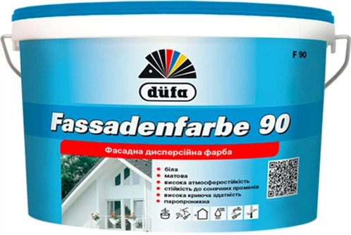 Dufa F90 Fassadenfarbe 10л (14кг) фасадна матова