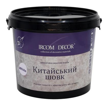 Ircom Decor Фарба декоративна Отточенто Ірком сріблястий напівпрозорий 0,8 л