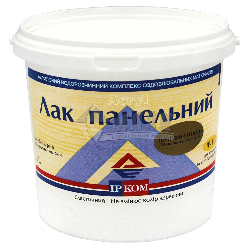 ІРКОМ Лак Панельний Шовк-мат  1л