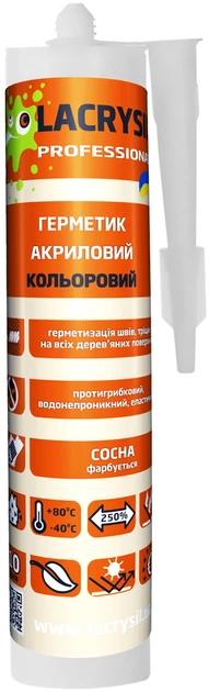 LACRYSIL Герметик акриловий  СОСНА 280мл