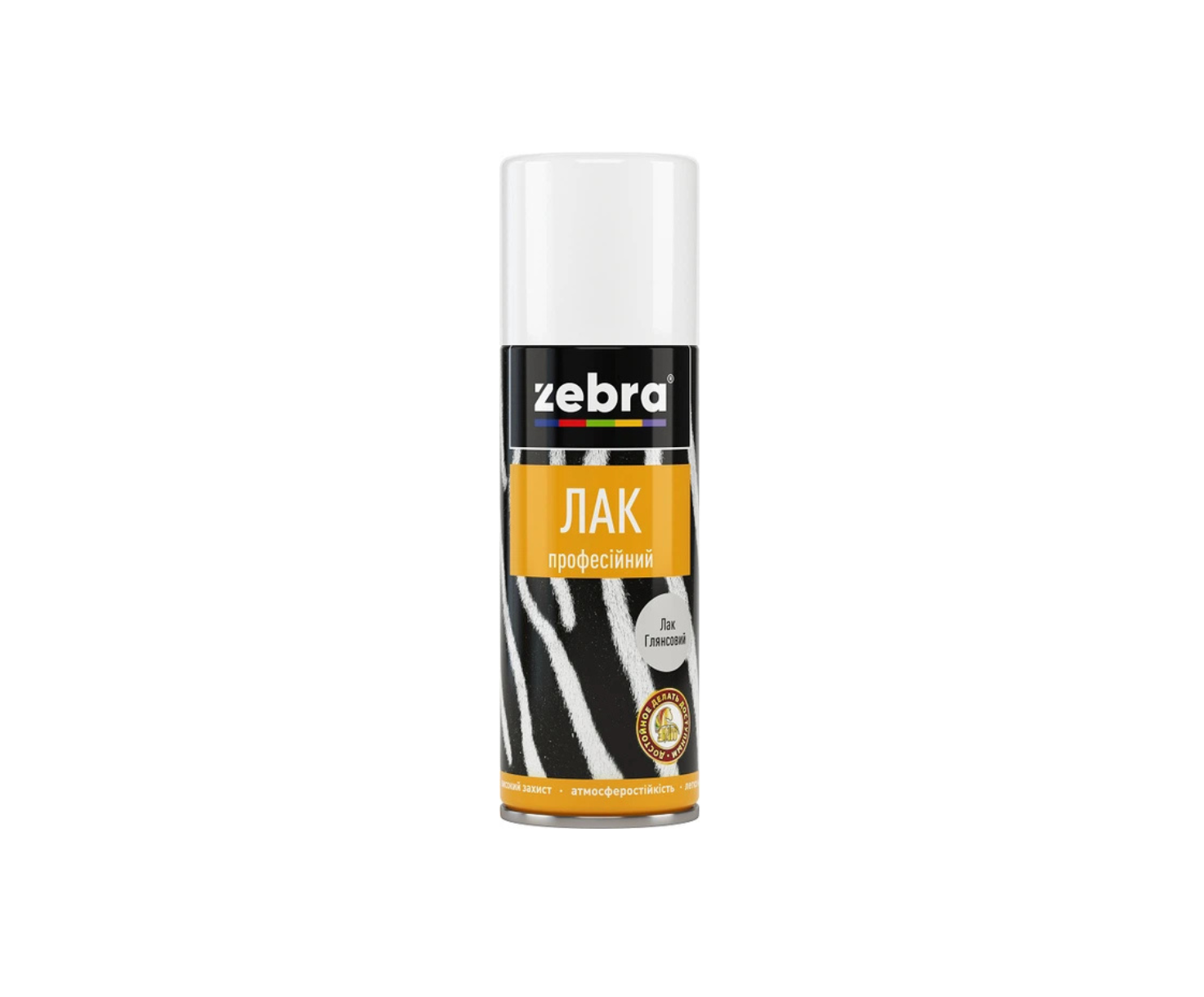 Zebra ЛАК Spray професійний глянцевий 400мл