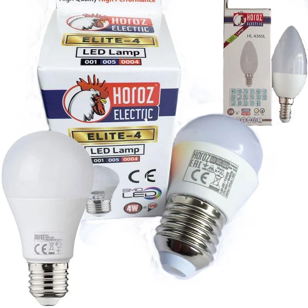 HOROZ Лампа свічка LED ULTRA  6W E14 4200K
