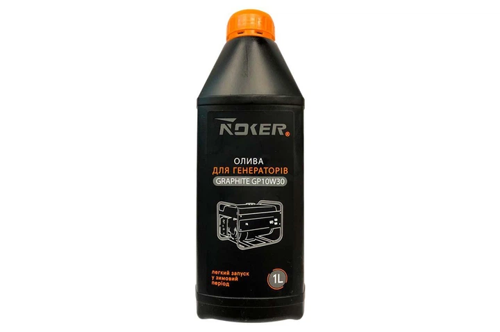 Масло Noker Graphite GP 10W-30 4Т для генераторів 1л