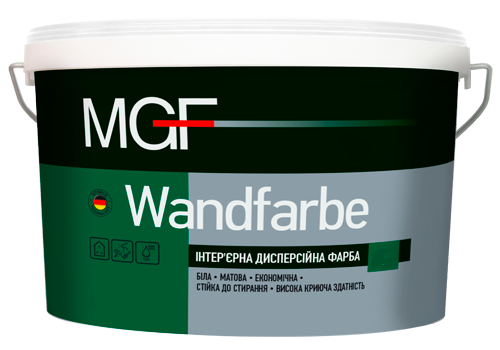 MGF фарба дисперсійна  2,5л (3,5кг) Wandfarbe