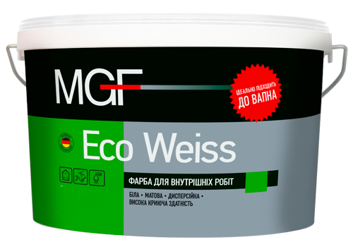 MGF фарба для внутрішніх робіт  5л (7кг) Eco Weiss