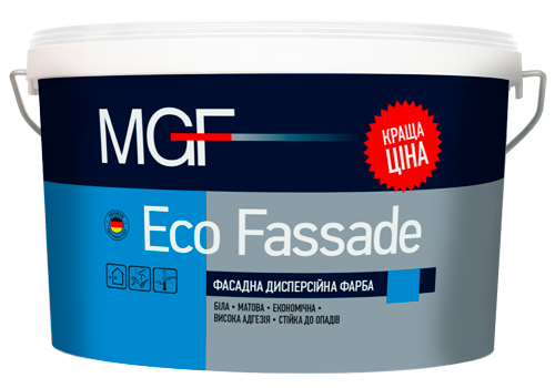 MGF фарба фасадна 10л (14кг) Eco Fassade