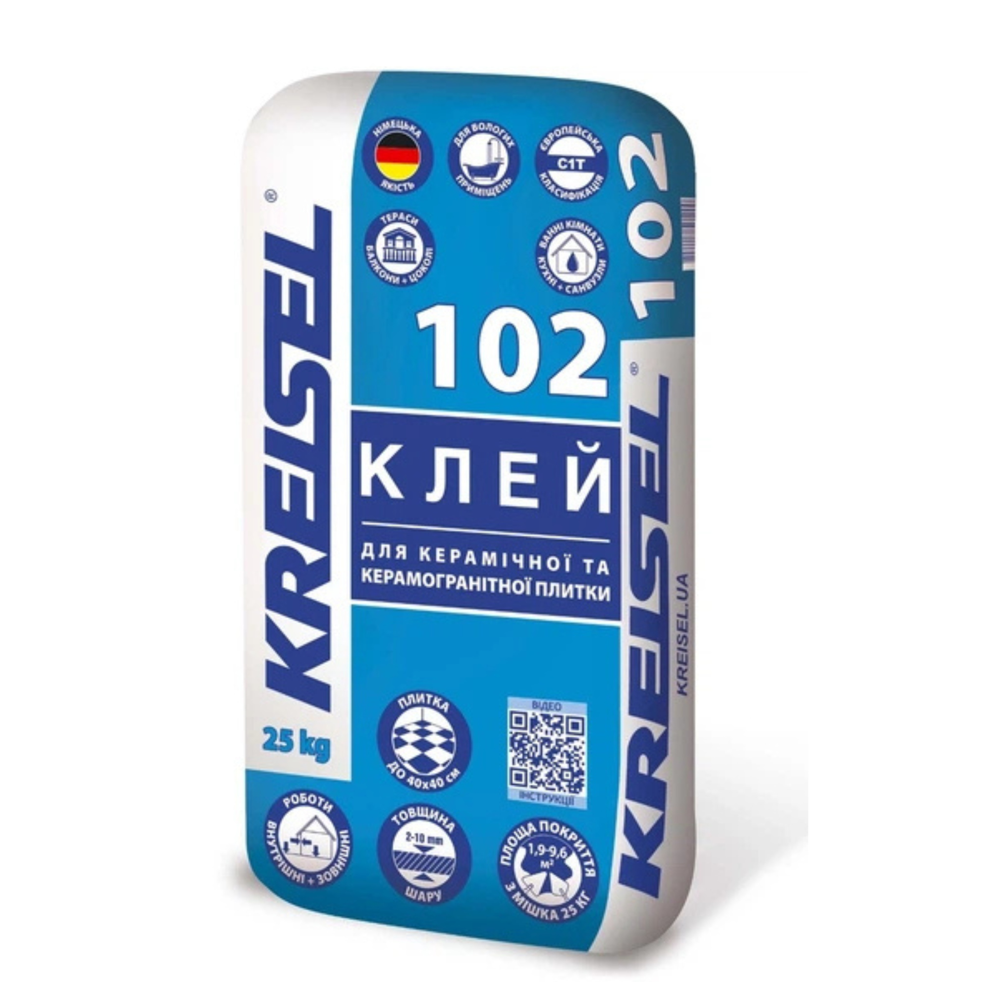 KREISEL 102 Клей для плитки  MULTI 25кг/42пал.