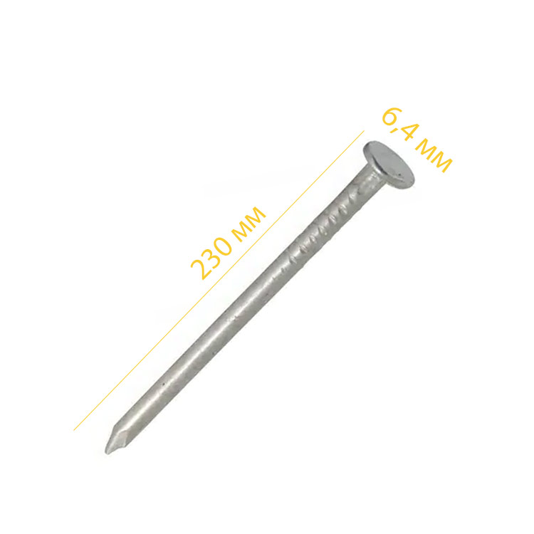 цвях столярний 6,4х230мм
