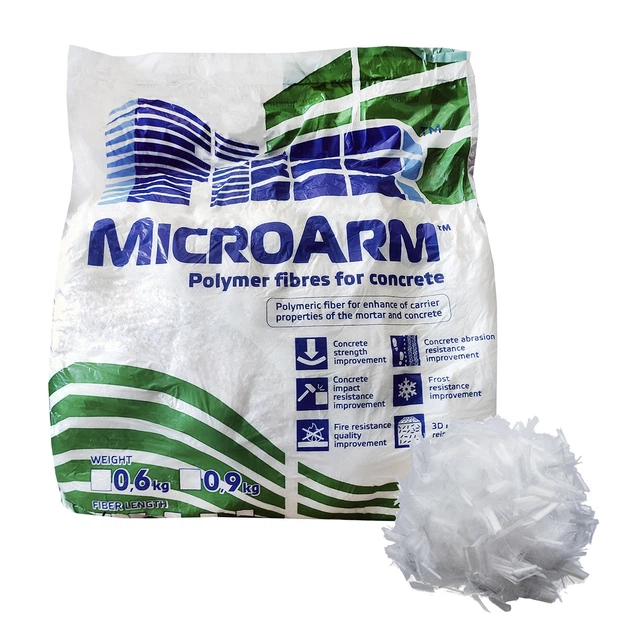 Волокно армуюче 12мм ВАП (Фібра) 900гр
