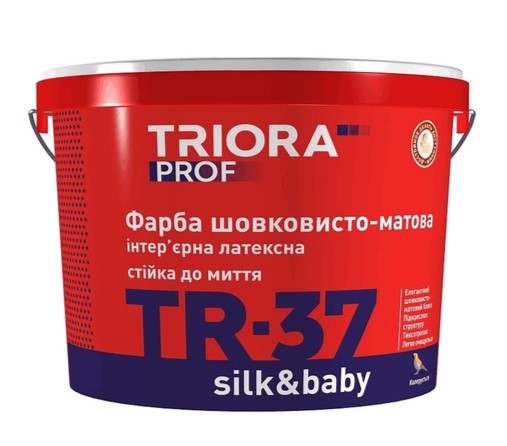 TRIORA Фарба інтер'єрна шовковиста TR-37 Silk and baby  5л