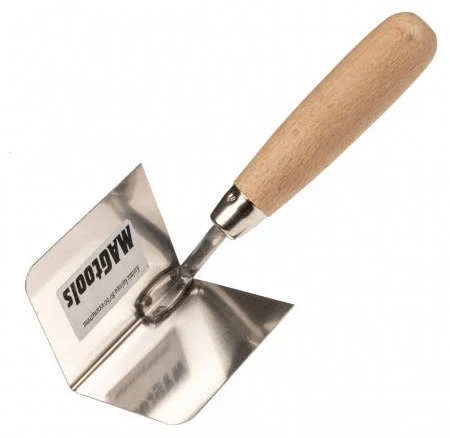 MAGtools Кельма штукатурна кутова внутрішня 80х60х60мм (Арт.1563)